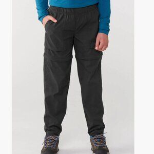 REI Sahara Black Convertible Joggers - Kids Size L